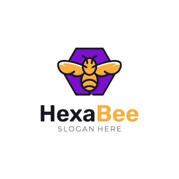 Projekt Logo Hexa Bee