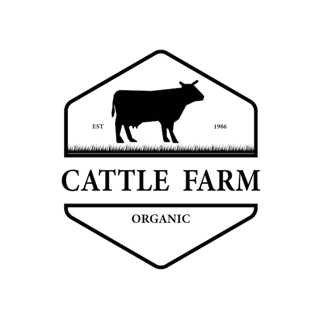 Projekt Logo Hodowli Bydła
