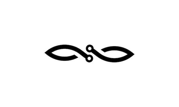 Projekt logo Infinity Eye lub maska