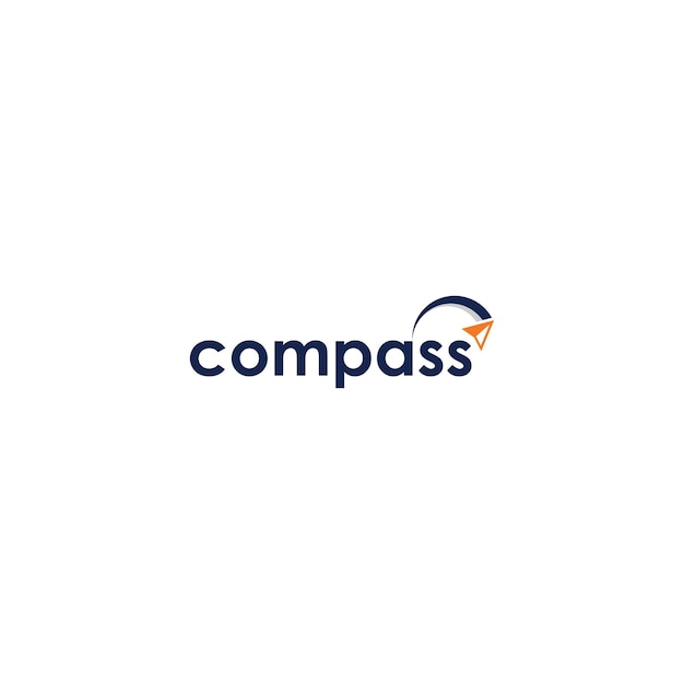 Projekt logo kompasu