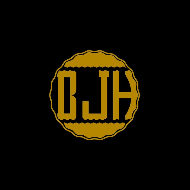 Projekt Logo Literowego „bjh”