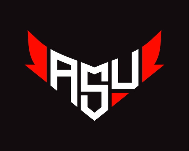 Projekt Logo Litery Asu