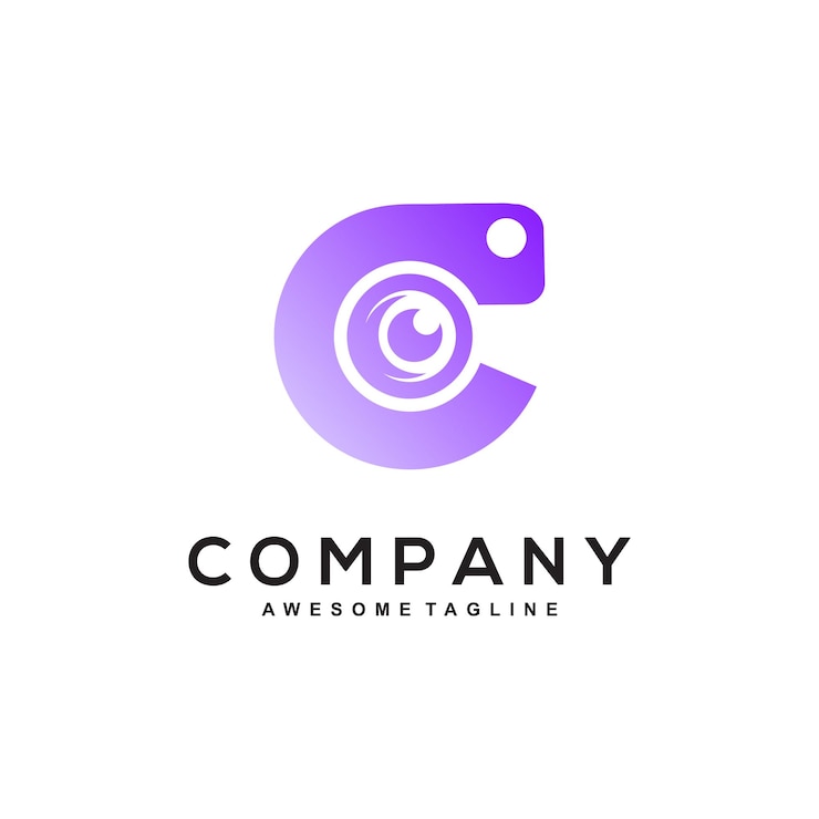 Wektor projekt logo litery c