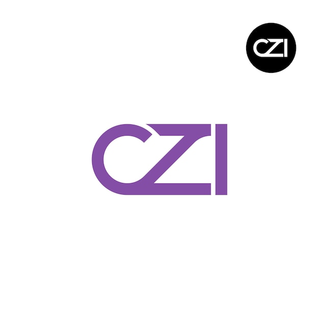 Projekt Logo Litery Czi Monogram