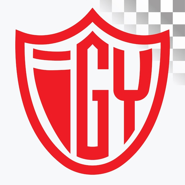 Projekt logo litery IGY