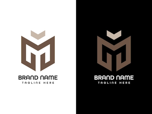 Projekt logo litery M