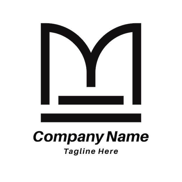 Projekt logo litery M