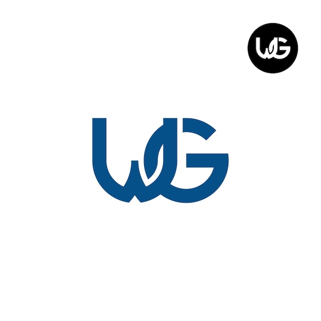 Projekt Logo Litery Wg Monogram