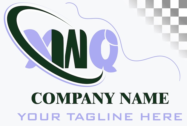 Plik wektorowy projekt logo litery xwq