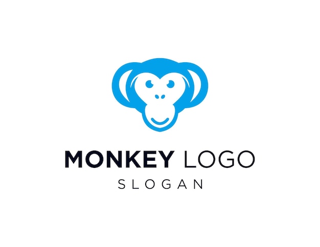 Projekt logo małpy