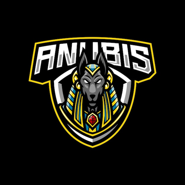 Projekt Logo Maskotki Anubis