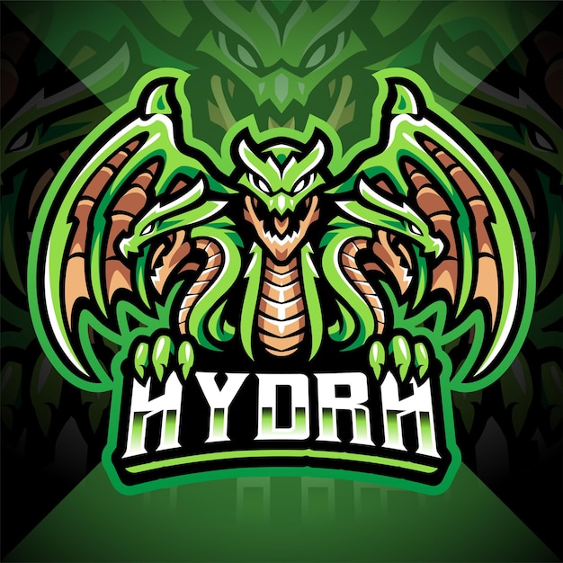 Projekt Logo Maskotki Hydra Esport