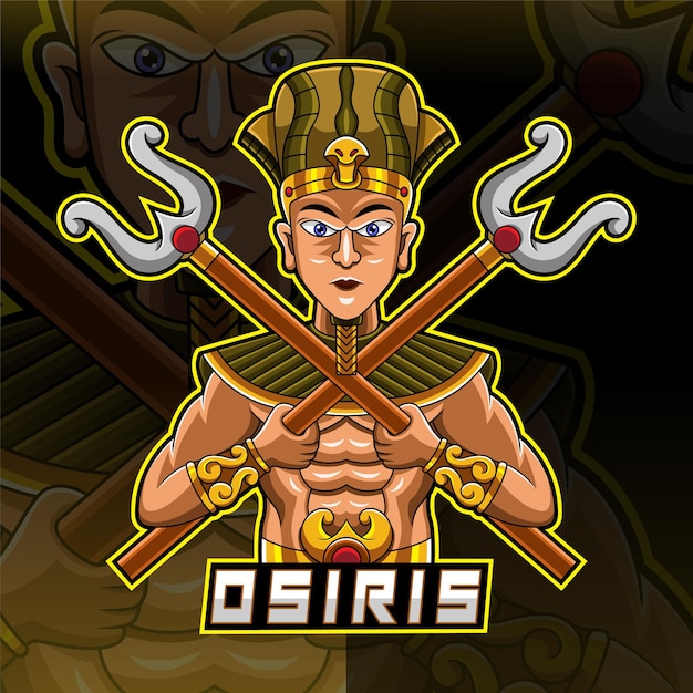 Projekt Logo Maskotki Osiris Esport