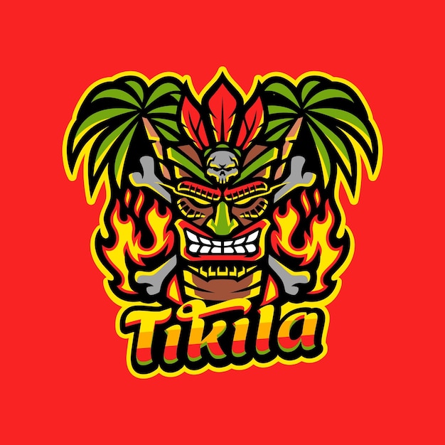 Projekt Logo Maskotki Tikila