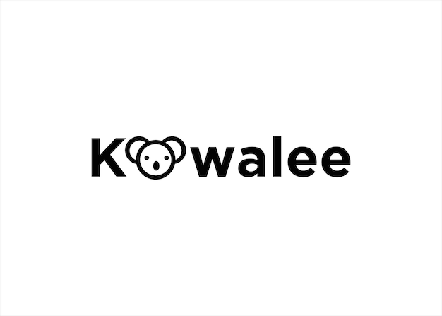 Projekt Logo Niedźwiedzi Koala