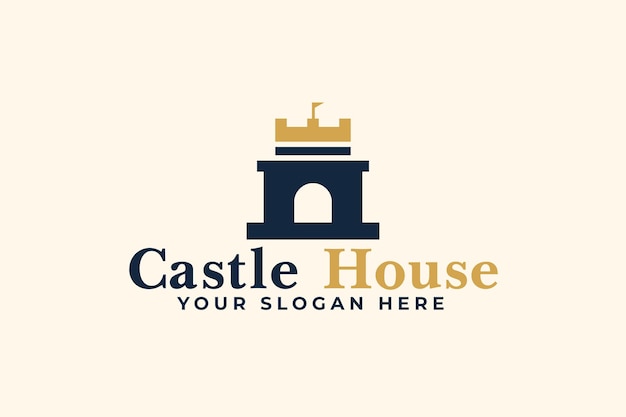 Projekt Logo Nieruchomości Castle House