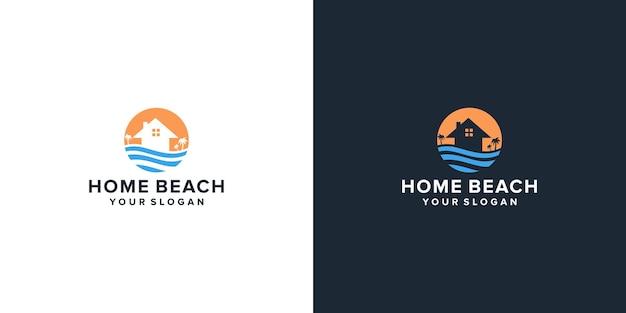 Projekt Logo Plaży Domowej