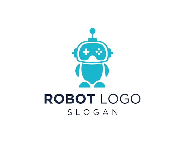 Projekt logo robotów