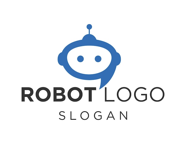 Projekt logo robotów