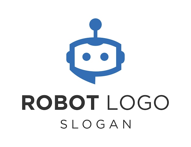Projekt logo robotów