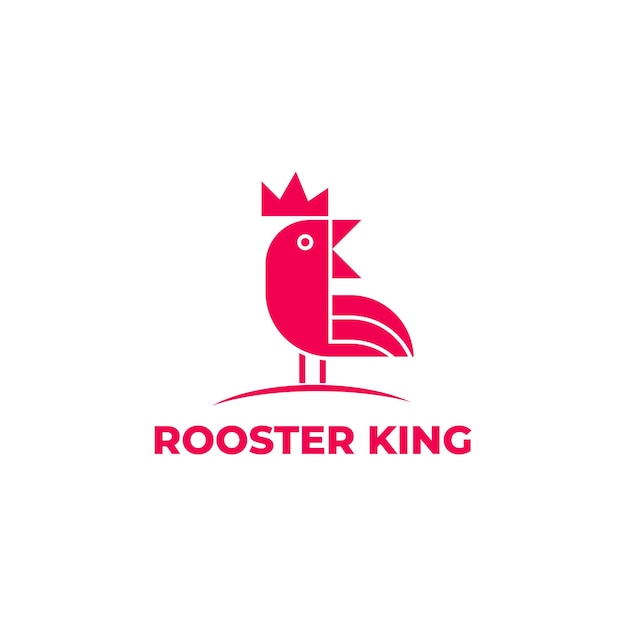 Projekt Logo Rooster King