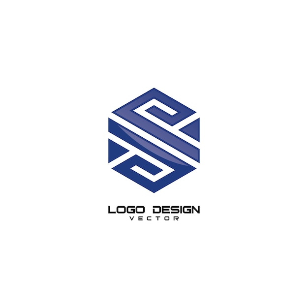 Projekt Logo S Letter Geometry