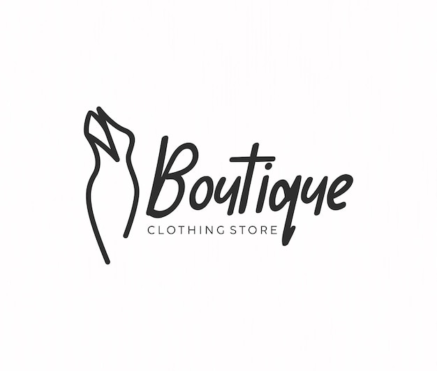 Projekt Logo Sklepu Odzieżowego Minimal Boutique