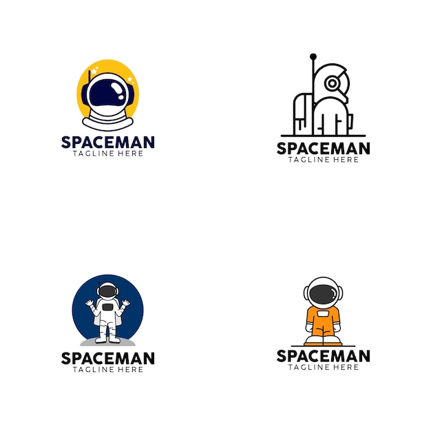 Projekt Logo Spaceman