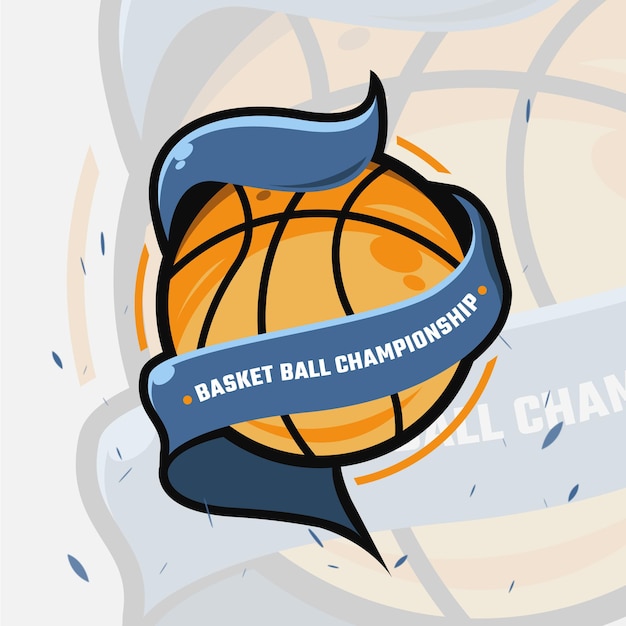 Projekt Logo Sportów Amerykańskiej Koszykówki Na Mistrzostwa
