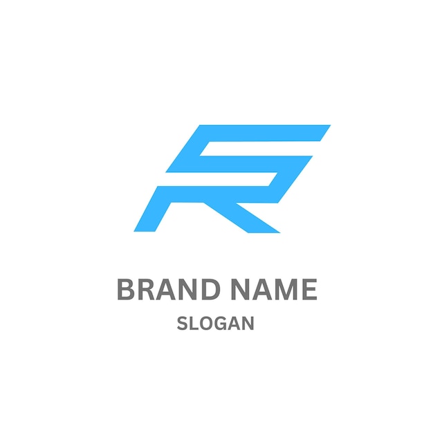 Projekt logo SR635 z literą SR