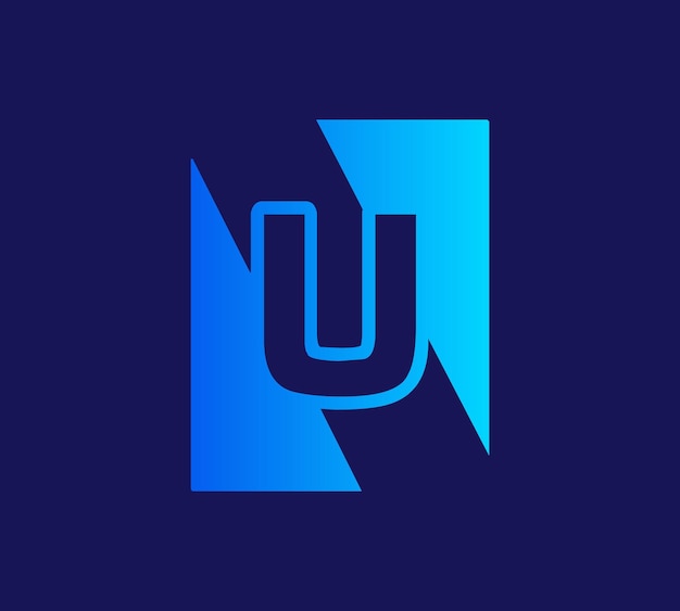 Projekt Logo Technologicznego Litery U
