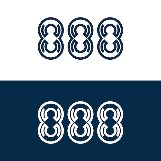 Projekt Logo Wektor 888