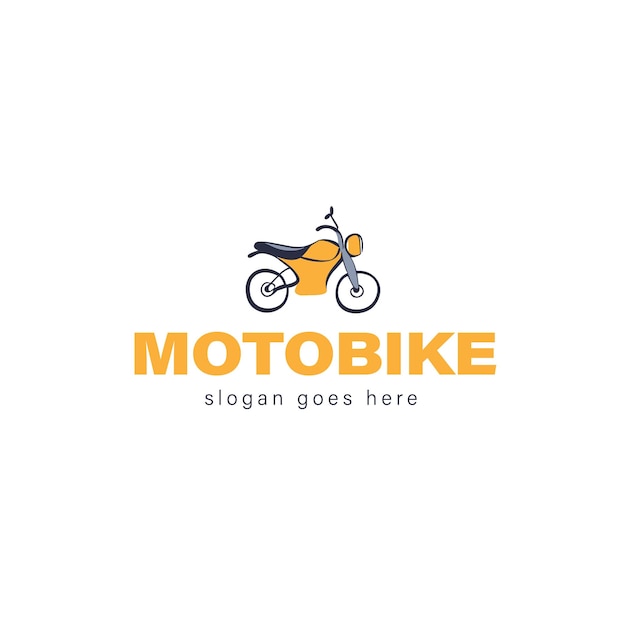 Projekt Logo wektor motocykl