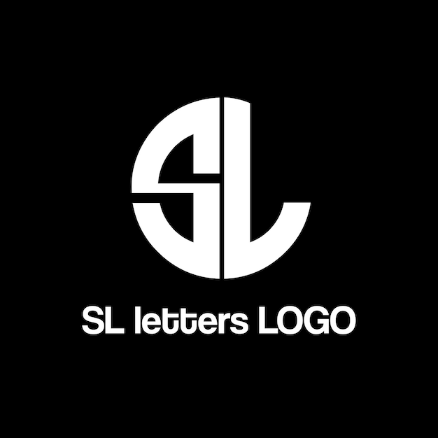 Projekt Logo Wektorowego Liter Sl