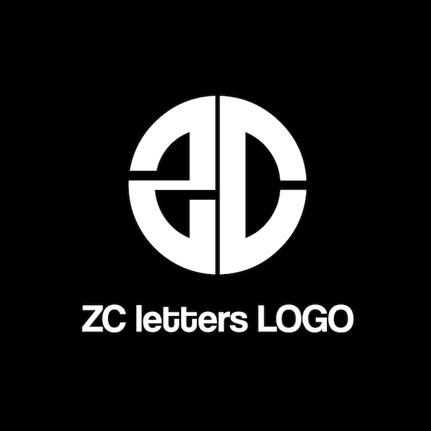 Projekt Logo Wektorowego Liter Zc