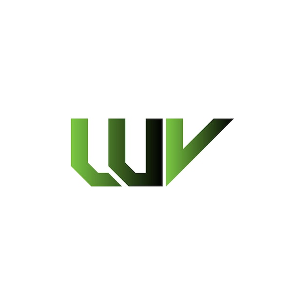 Plik wektorowy projekt logo wv