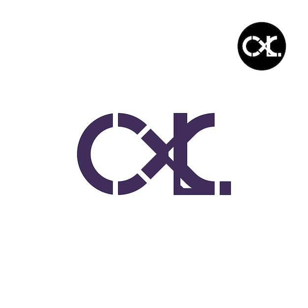 Projekt Logo Z Literą Cxl Monogram