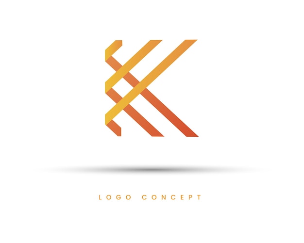 Projekt logo znaku słownego K dla firmy