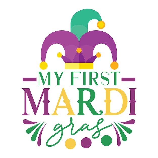 Projekt Mardi Gras Svg