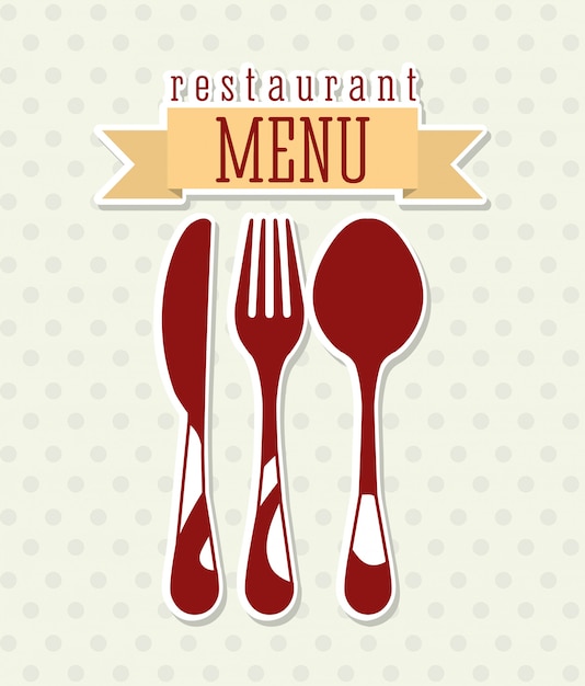 projekt menu na przerywaną tło wektor ilustracja
