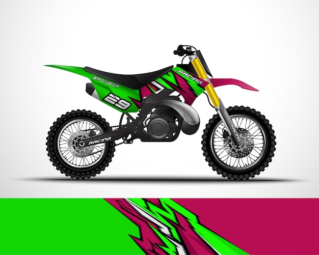 Projekt Okładu Motocross