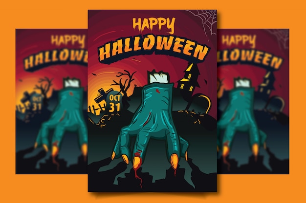 Projekt Plakatu Halloween