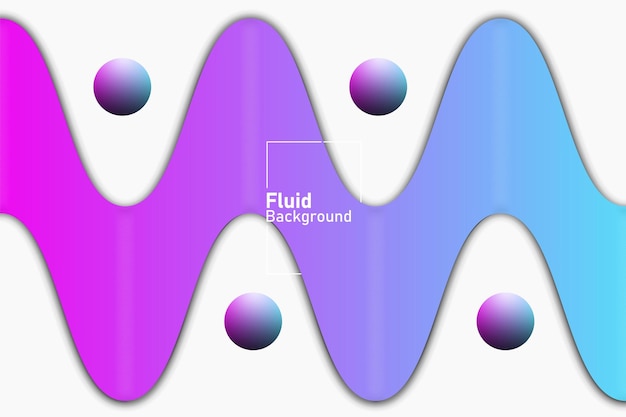 Plik wektorowy projekt płynnego tła