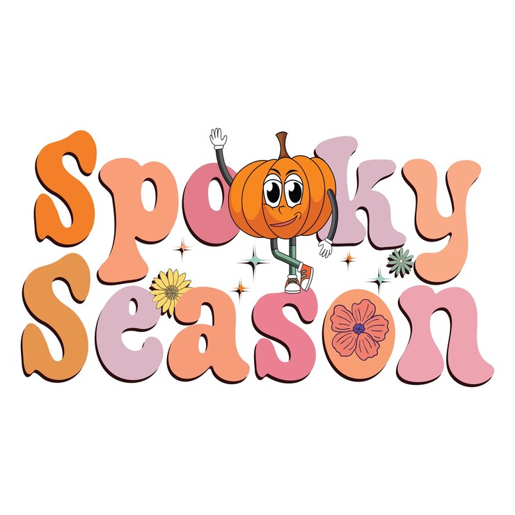 Wektor projekt retro halloween pakiet projektu retro halloween retro halloween projekt svg
