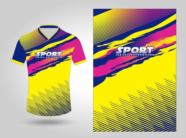 Plik wektorowy projekt sportowej koszulki sportowe tło sportowe koszulki sportowe wzór