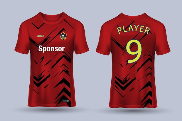 Projekt sublimacji koszulki sportowej