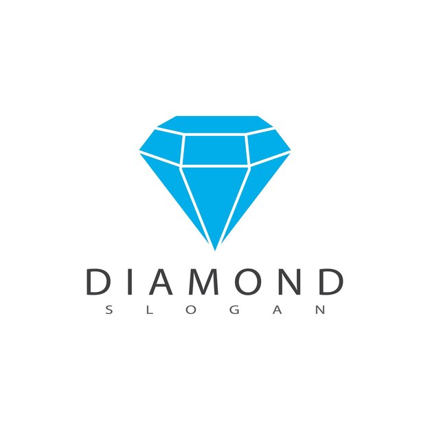 Plik wektorowy projekt symbolu szablonu wektorowego logo diamentu