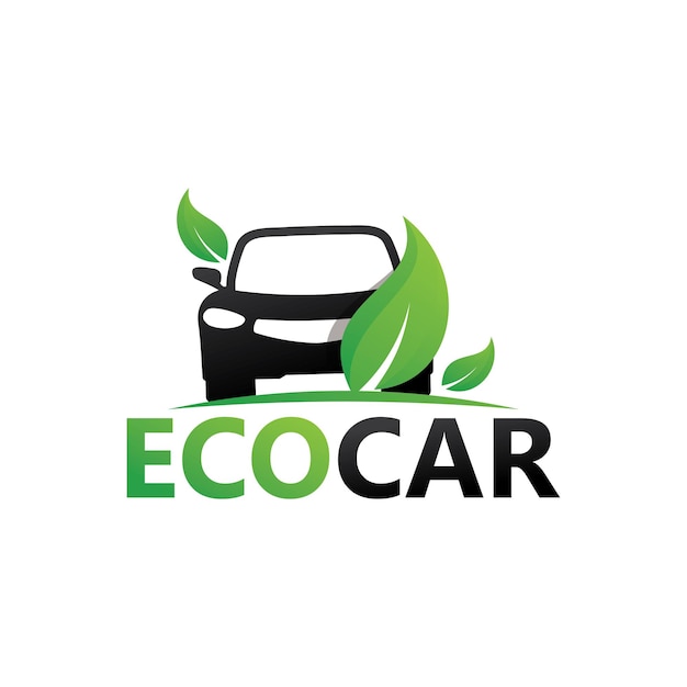Projekt Szablonu Logo Ekologicznego Samochodu