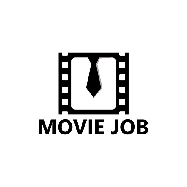 Projekt Szablonu Logo Pracy Filmowej