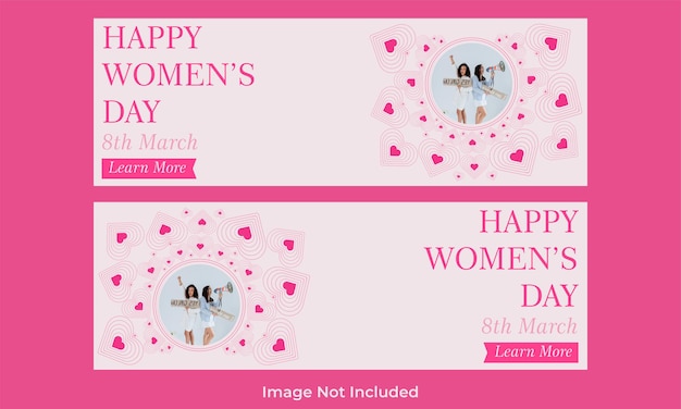 Plik wektorowy projekt szablonu międzynarodowego dnia kobiet w mediach społecznościowych